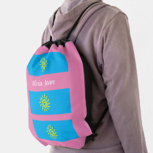 KIds Personalized Drawstring Backpack