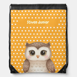 Kids Personalized Drawstring Backpack Custom Name