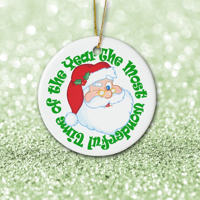 Kids Personalized from Grandparents Ceramic Ornament (Creator Uploaded)