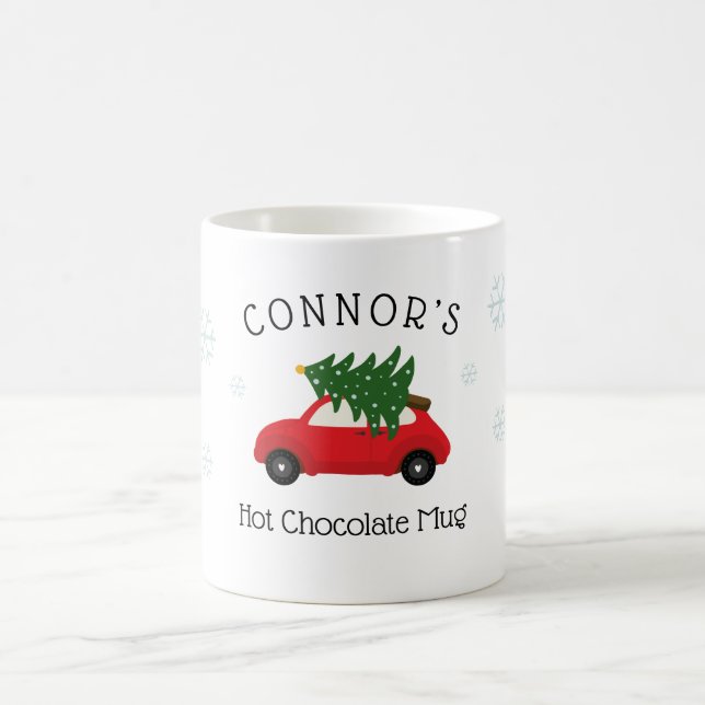 Kids Personalized Hot Chocolate Mug (Center)