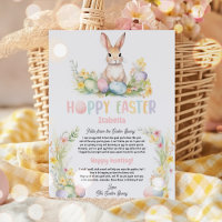 Kids Personalized Letter From The Easter Bunny 