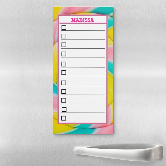 Kids Personalized Magnetic Notepad (In Situ)