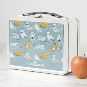 Kids Personalized Metal Lunch Box