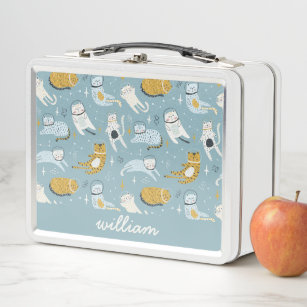  Kids Personalized Metal Lunch Box