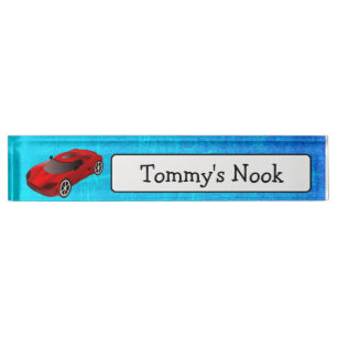 Kid's Personalized Name and Photo Name Plate
