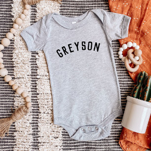 Kids Personalized Name Baby Bodysuit