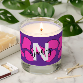 Kids Personalized Name Candle