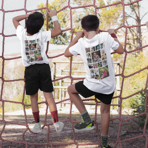 Kids Personalized Photo Collage T-Shirt