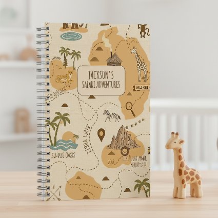 Kid's Personalized Safari Map ID1269