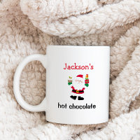 Kids Personalized Santa Christmas Hot Cocoa