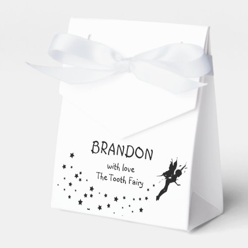 Kids Personalized Stars Tooth Fairy Treat Box