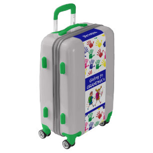 personalized kids luggage