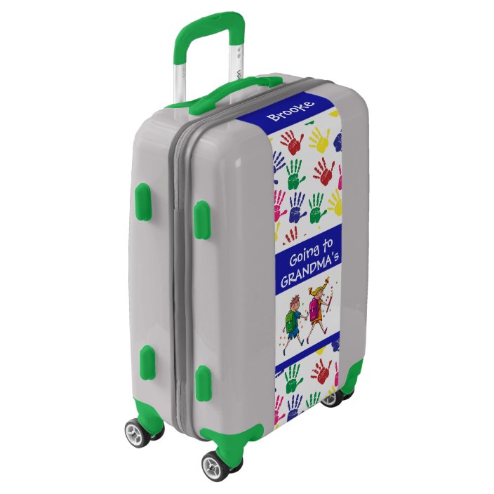 personalized luggage