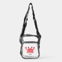 Kids Personalized Transparent Purse Minimalist