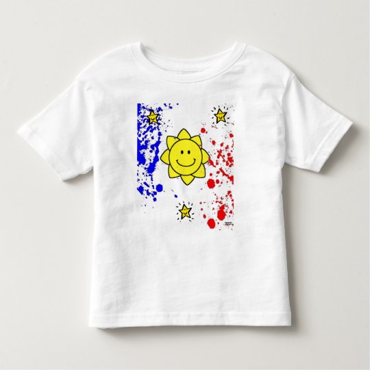 Kids Philippine flag shirt