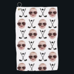 Kids Photo For Dad Baby Face Best Dad By Par  Golf Towel<br><div class="desc">Kids Photo For Dad Baby Face Best Dad By Par</div>
