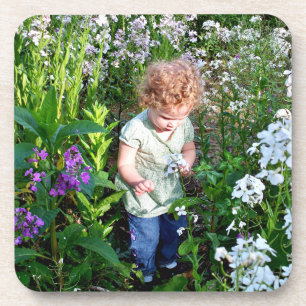 Kids Photo Template Coasters Set of 6 Gift