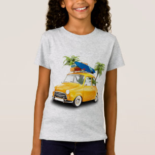 Kids' Picnic Car Printed T-Shirt