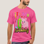 Kids Pig 10th Birthday 10 Years Old Pig Birthday P T-Shirt<br><div class="desc">Kids Pig 10th Birthday 10 Years Old Pig Birthday Premium 3761  .</div>