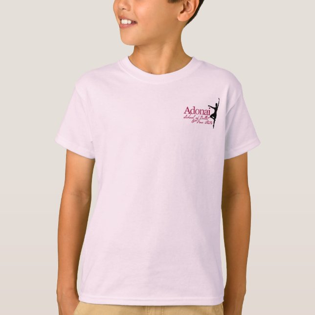Kid's PINK SPring Concert-shirt T-Shirt (Front)