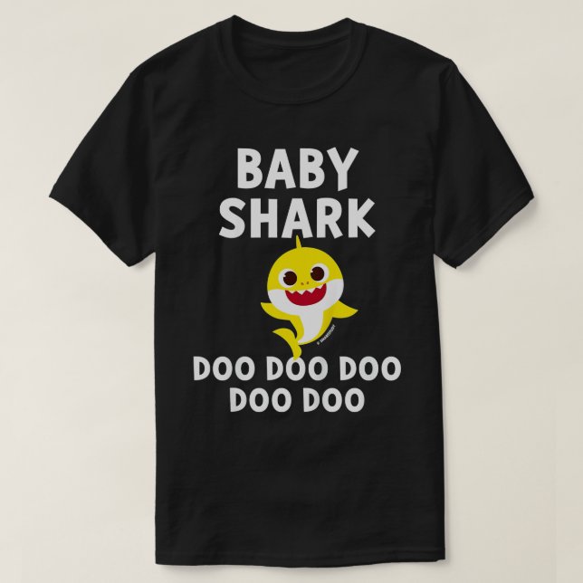 Kids Pinkfong Baby Shark Official  T-Shirt (Design Front)