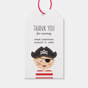 Pirate Gift Tags & Gift Enclosures