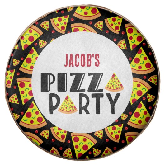 Kids Pizza Themed Birthday Party Favor (Front)
