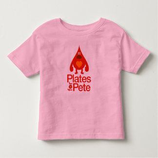 Kids' Plates for Pete Toddler T-shirt