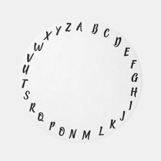 Kids Play Rug ABC Alphabet Nursery Rug Bedroom