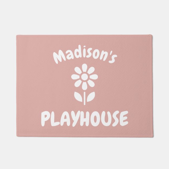 Kids Playhouse Doormat (Front)