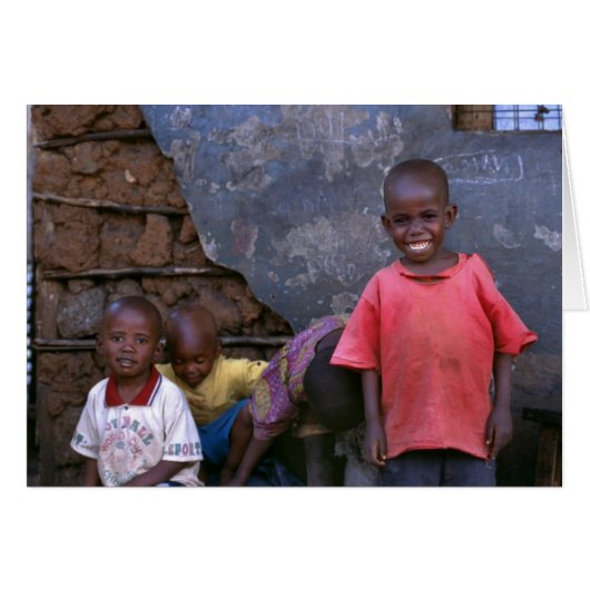 kids playing Kibera Cards (Front Horizontal)