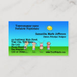 Kids Playing Outdoors on a Sunny Day Appointment Card