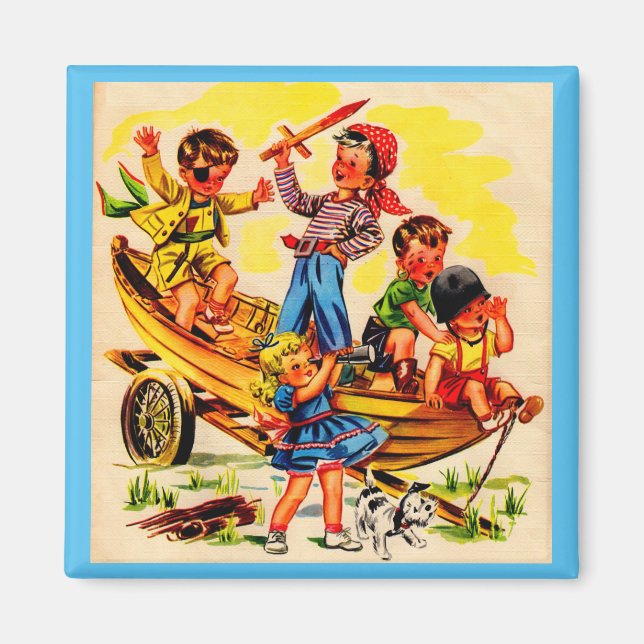 kids playing pirate magnet (Front)