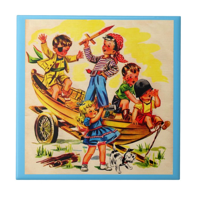 kids playing pirate tile (Front)