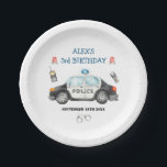 Kid's Police Birthday Party Paper Plate<br><div class="desc">Kid's Police Birthday Party Paper Plates</div>