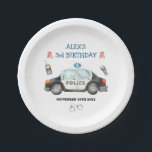 Kid's Police Birthday Party Paper Plate<br><div class="desc">Kid's Police Birthday Party Paper Plates</div>