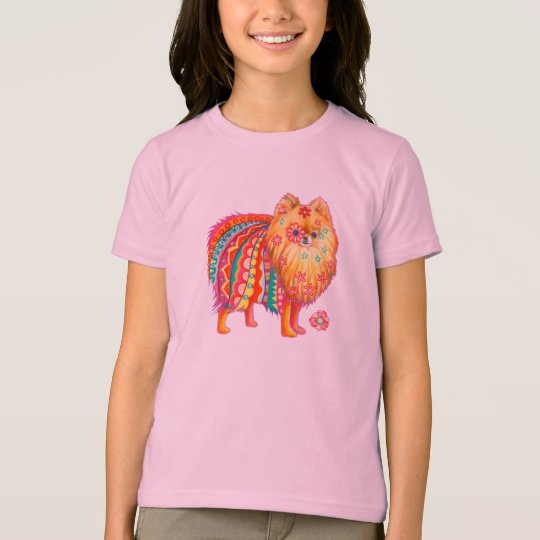 Kids Pomeranian Tshirt