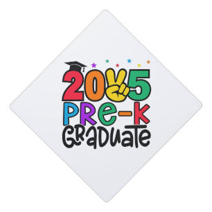 Kids Pre-K Grad 2025 Preschool Prek Graduation Cap Topper