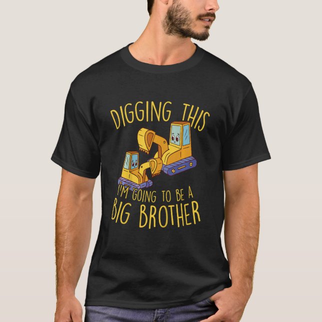 Kids Pregnancy Announcement I'm Going To Be A Big  T-Shirt (Front)