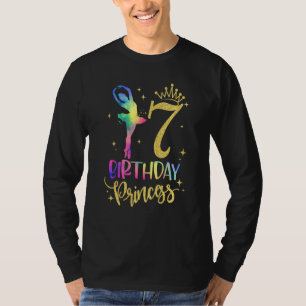Kids Princess 7th Birthday  7 Years Old Ballerina  T-Shirt