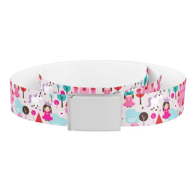 kids princess castle and unicorn belt (Coil)