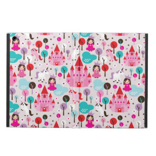 kids princess castle and unicorn iPad air cover