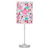 kids princess castle and unicorn table lamp (Front)