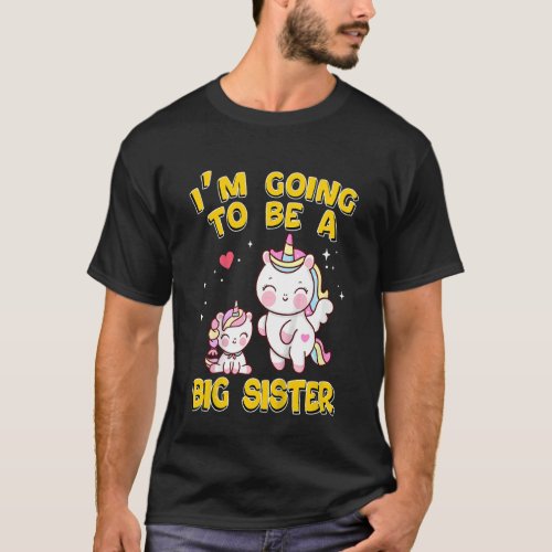 Kids Promoted To Big Sister Est 2023 Going to be B T_Shirt