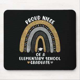 Kids Proud Niece Of A Elementary School Graduate R Mouse Pad
