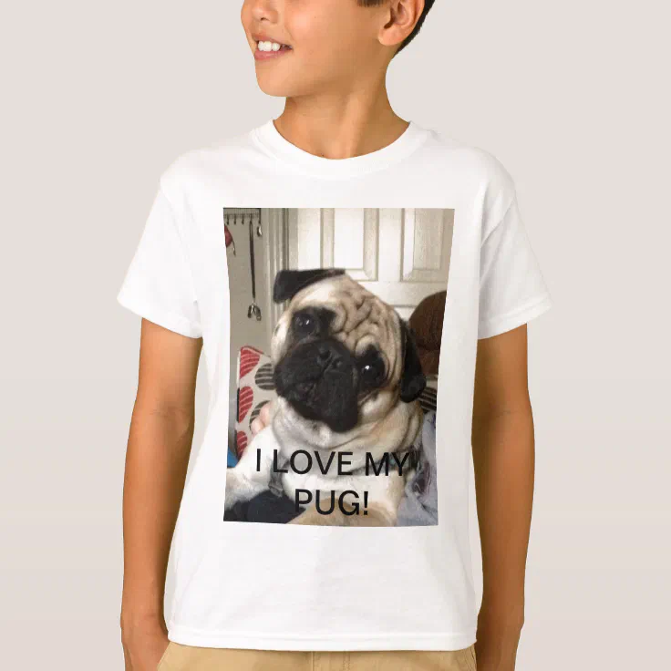 Boys pug shirt Clearance