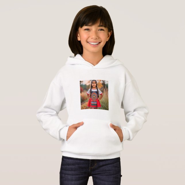 Kids Pullover Hoodie (Front Full)