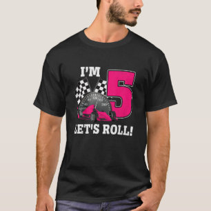 Kids Race Car Birthday Party Supplies For Girls Bo T-Shirt