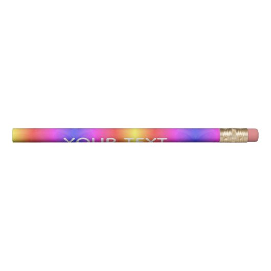 Kid's Rainbow Cute Customized Pencils (Rotated 270)