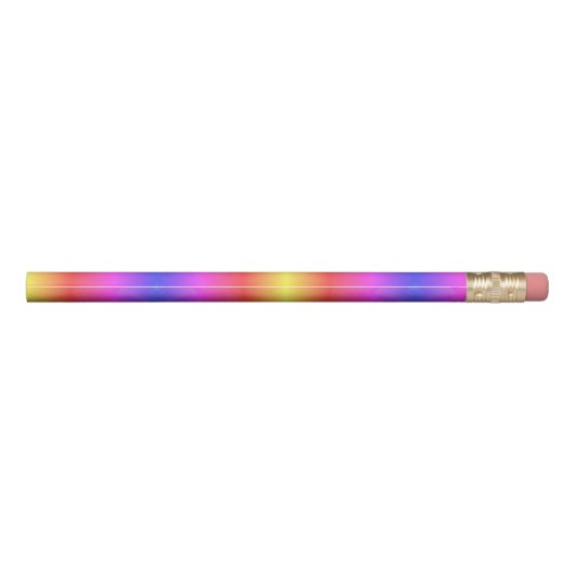 Kid's Rainbow Cute Customized Pencils (Back)